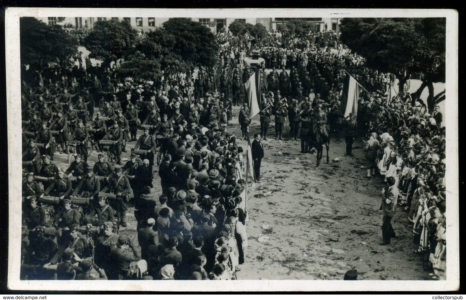 IPOLYSÁG 1938. Visszatérés Fotós Képeslap  /  Military Vintage Pic. P.card - Hungary