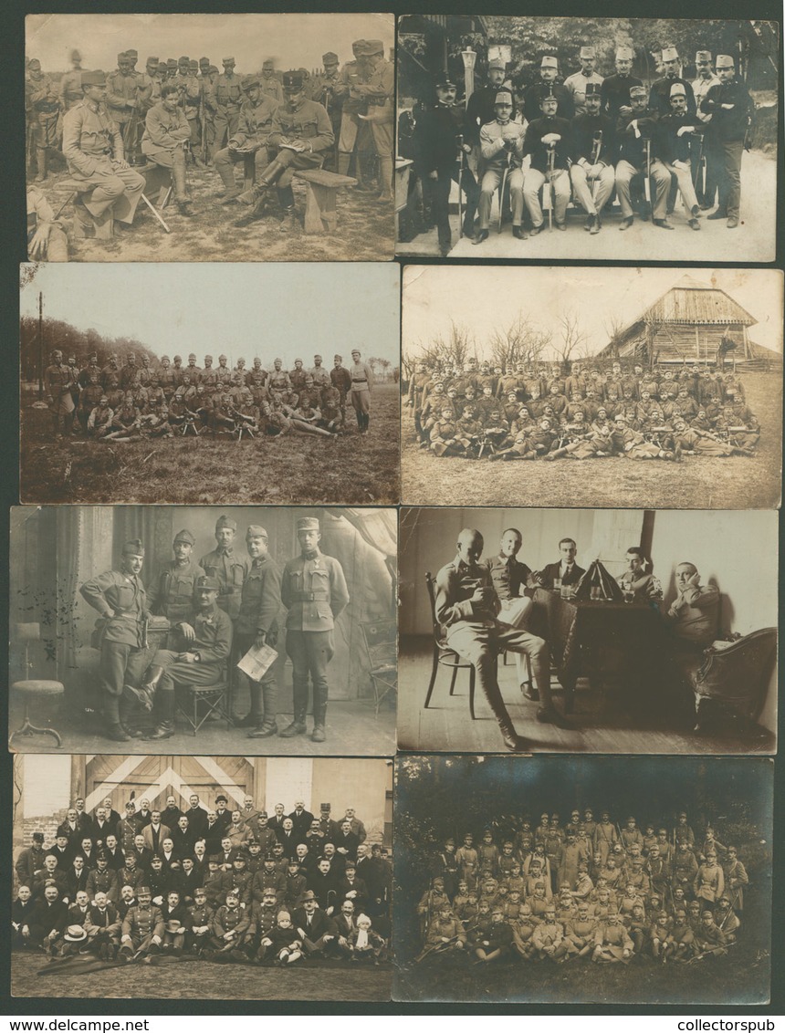 I.VH TÉTEL , Katonák  22db Fotós Képeslap  /  WW I BUNDLE Soldiers 22 Photo Vintage Pic. P.cards - Ungarn