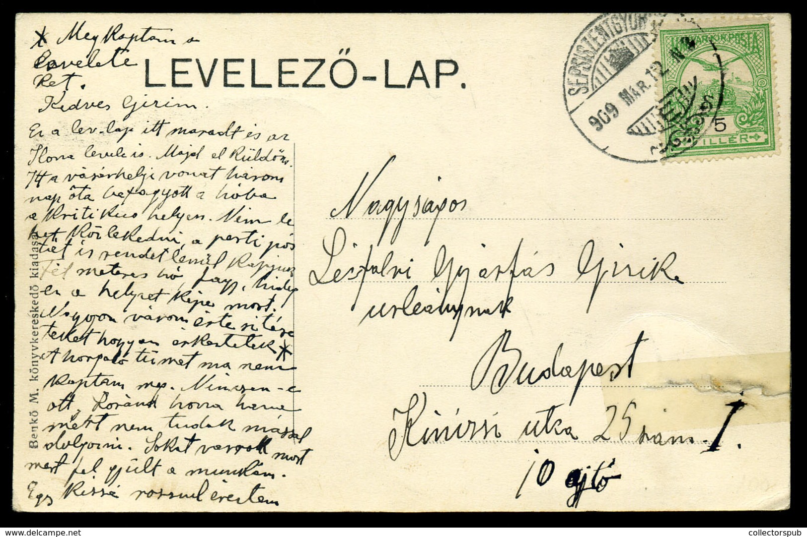 MÁLNÁSFÜRDŐ 1909. Vasút, Régi Képeslap   /  Rail Vintage Pic. P.card - Hungary