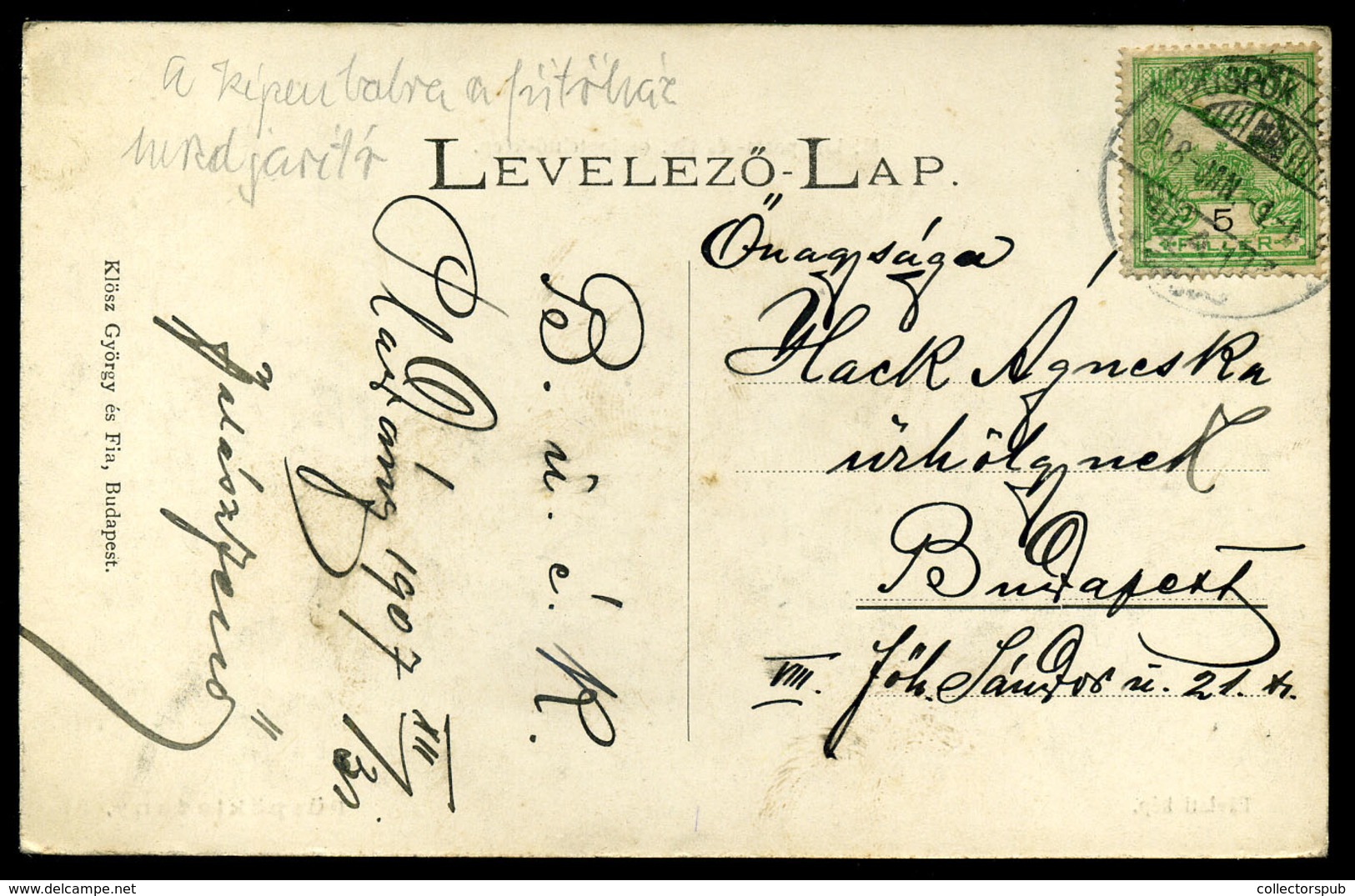 PÜSPÖKLADÁNY 1908. M. Kir. Posta és Távközlési Oszloptelítő Telep, Régi Képeslap   /  Hun. Post, And Telegraph Yard Vint - Hungary