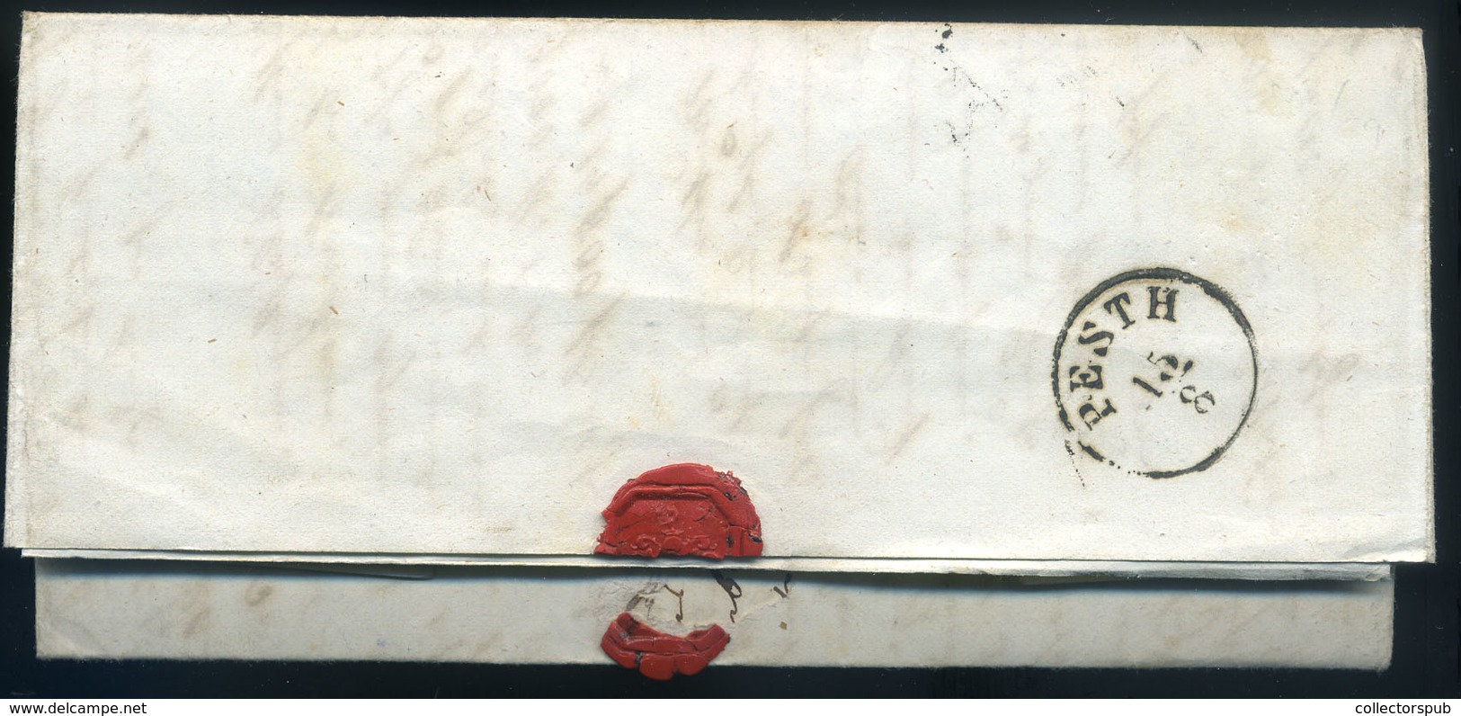 LŐCSE 1852. Szép Kr-os Levél Pestre Küldve - Used Stamps