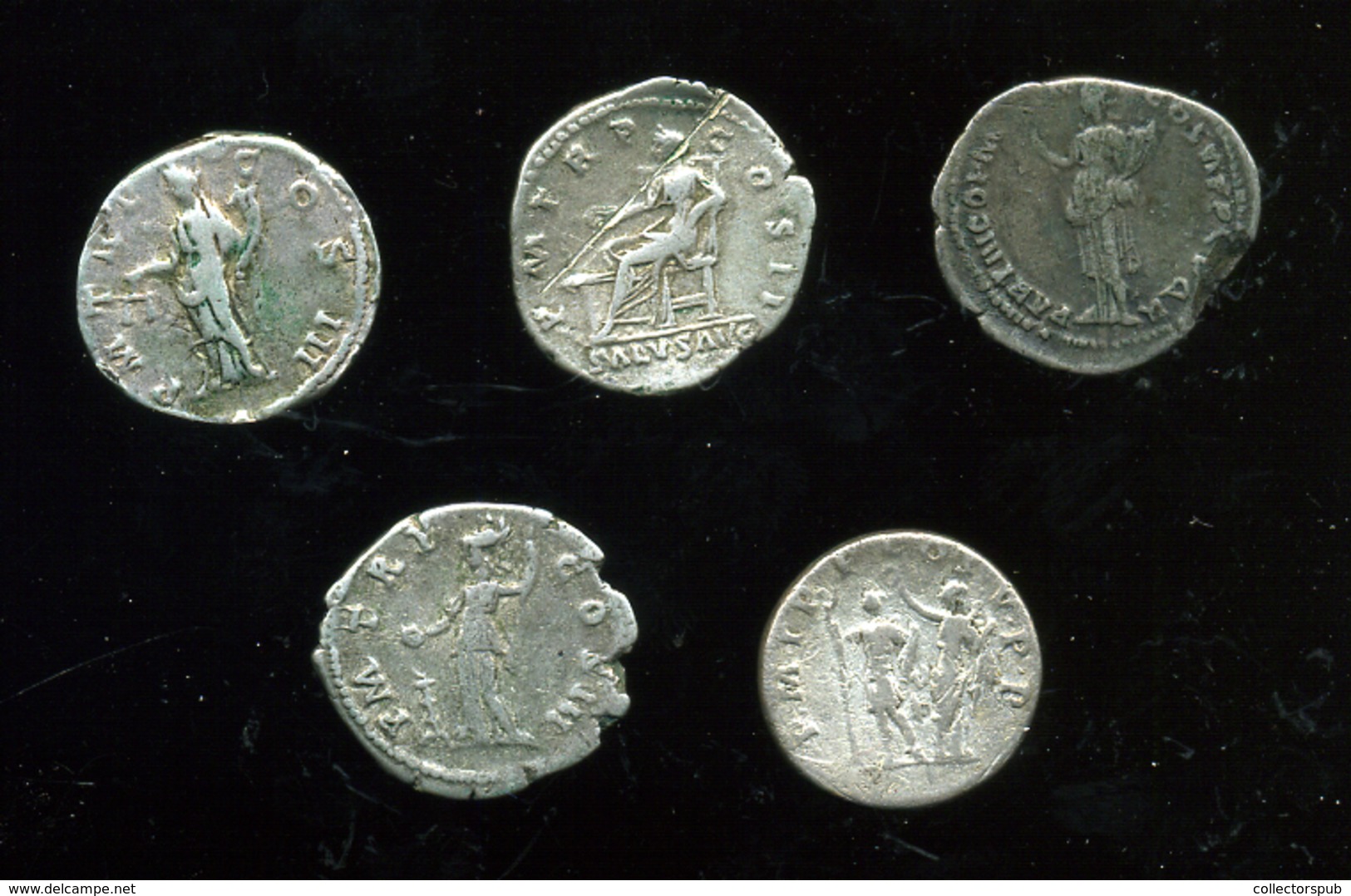 Róma, Császárkor, 5 Db Vegyes Ezüst Antoninianus / Denarius Lot 4. - Sonstige & Ohne Zuordnung