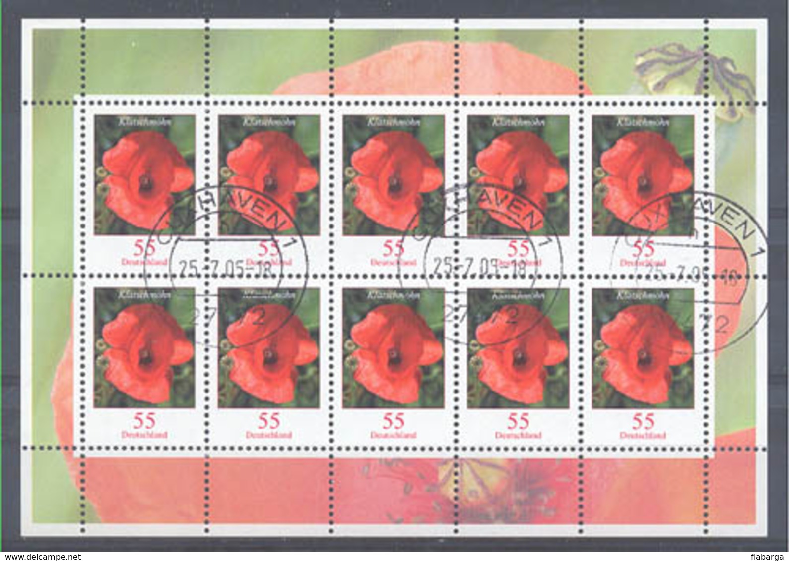 Hoja Flores 2005 MNH Nº 2298 - 2001-2010