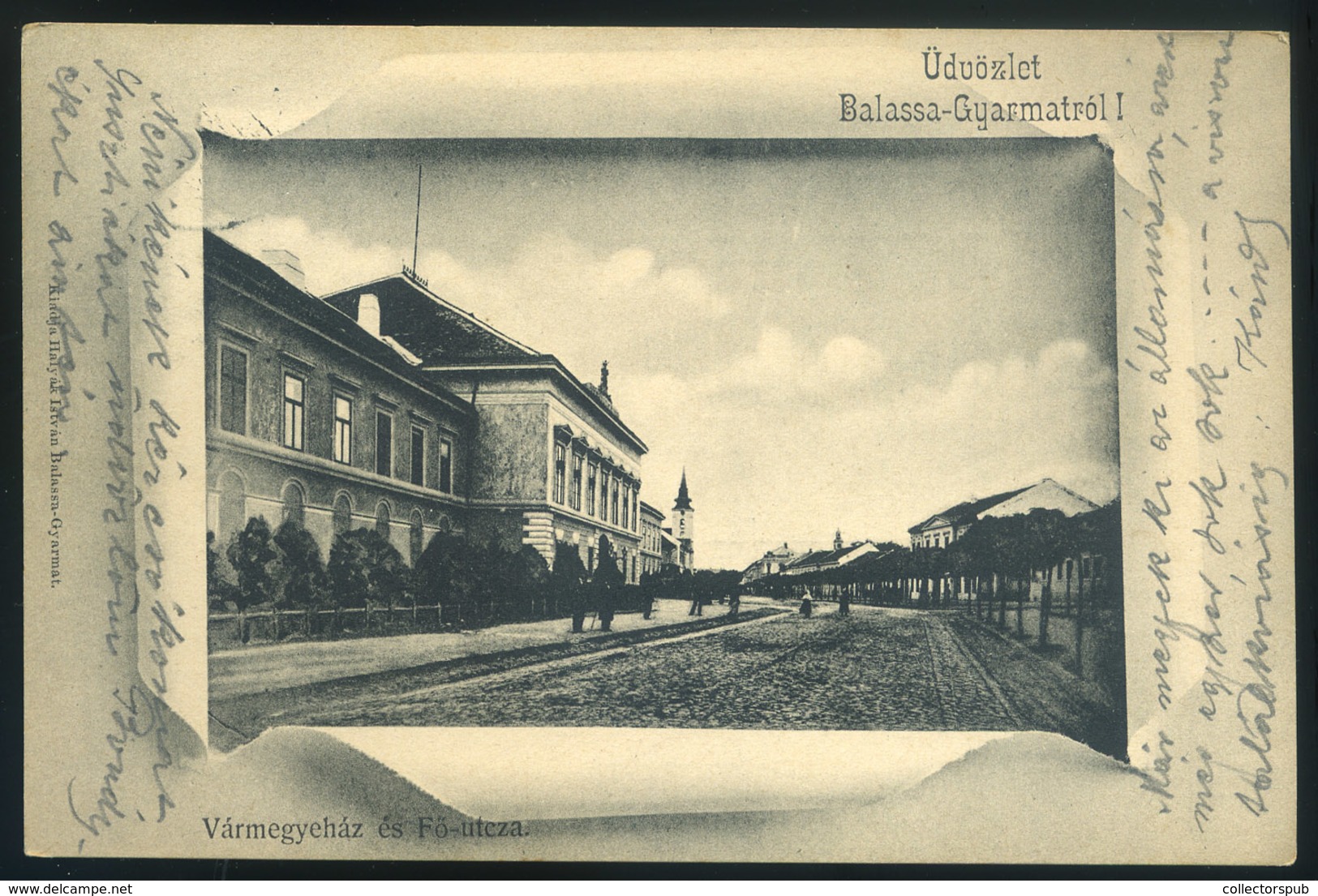 BALASSAGYARMAT 1902. Régi Képeslap  /  Vintage Pic. P.card - Hongrie