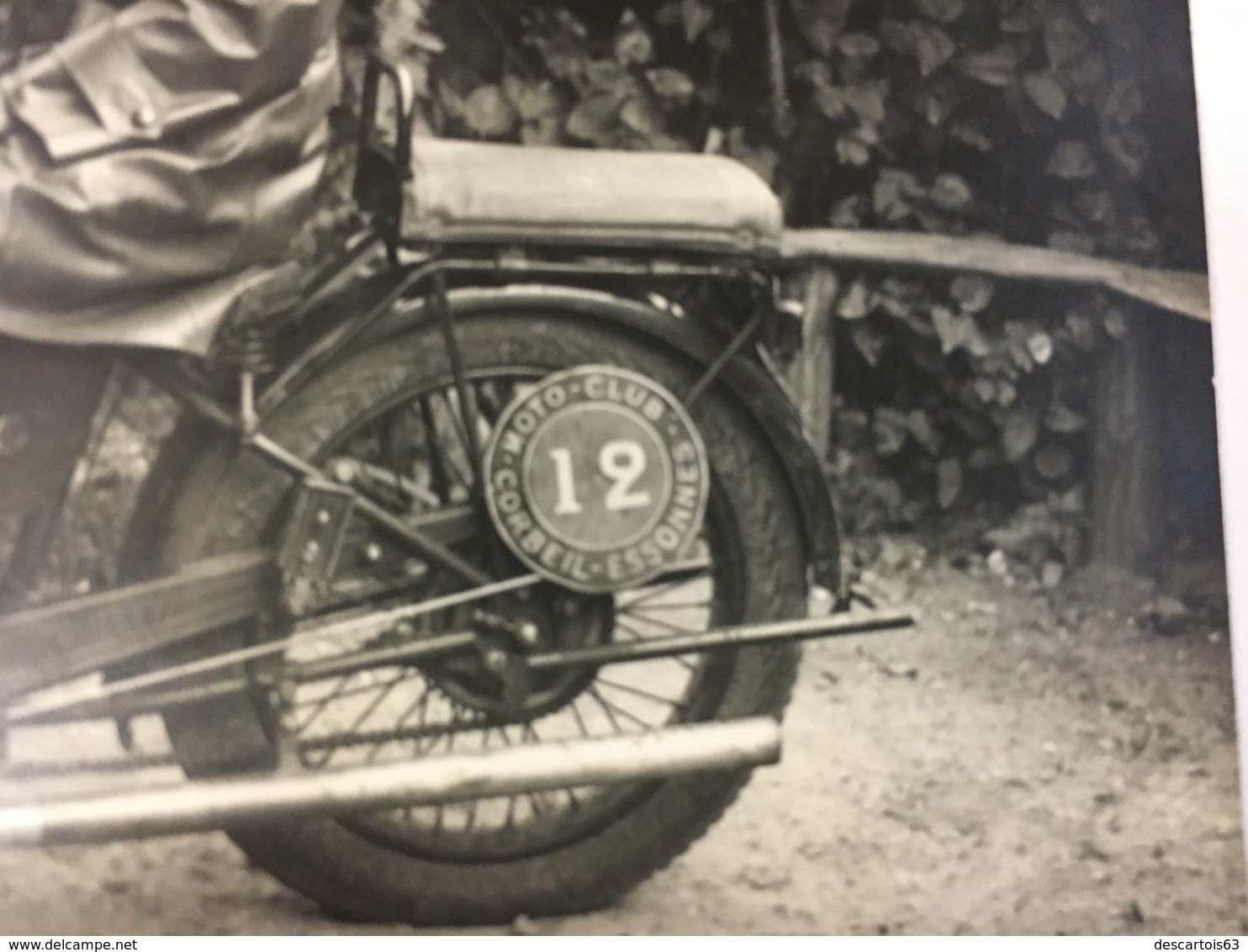 MOTOCYCLISME - CARTE PHOTO - MOTO-CLUB CORBEIL-ESSONES - Corbeil Essonnes