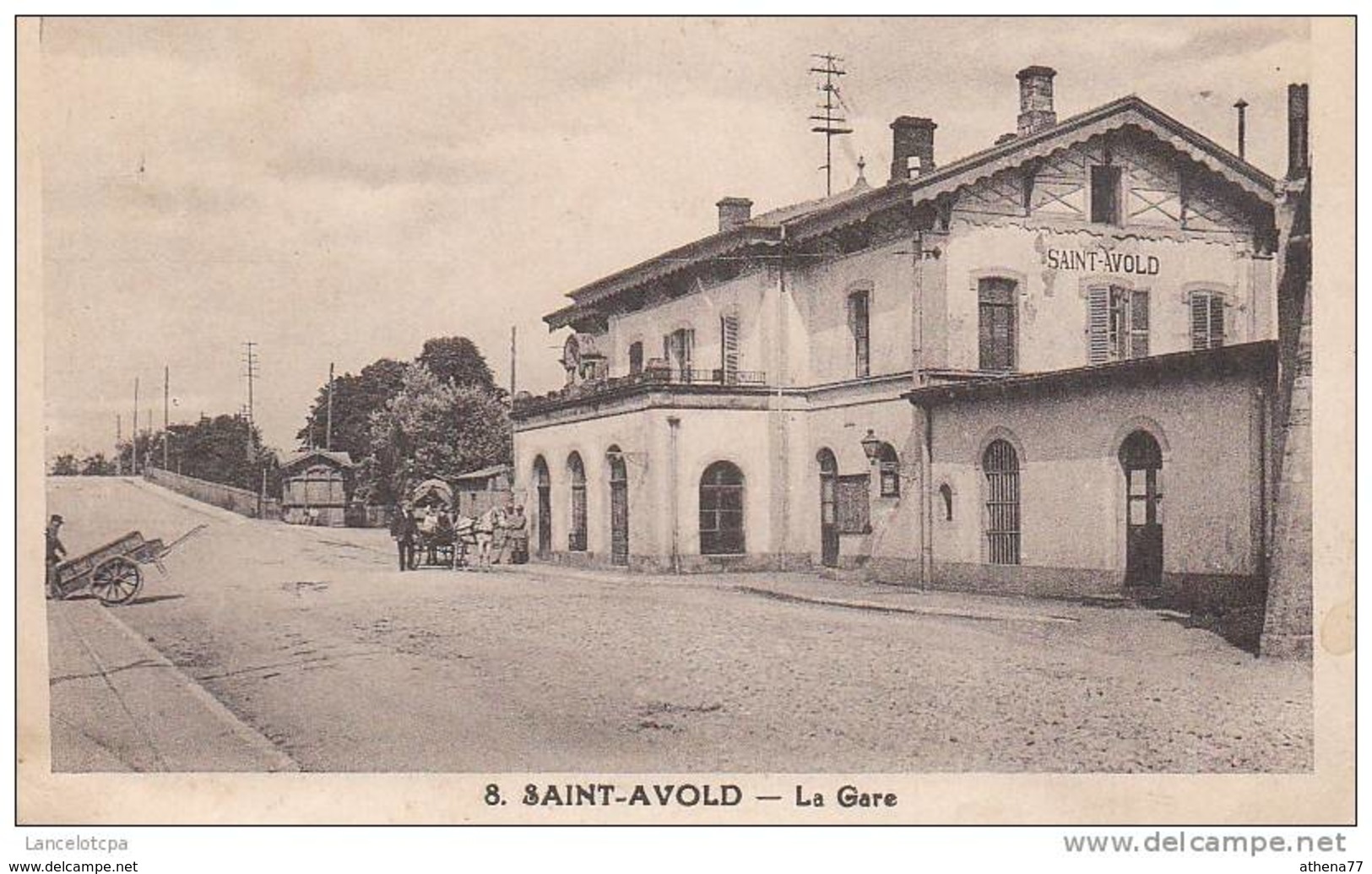 57 - SAINT AVOLD / LA GARE - Saint-Avold