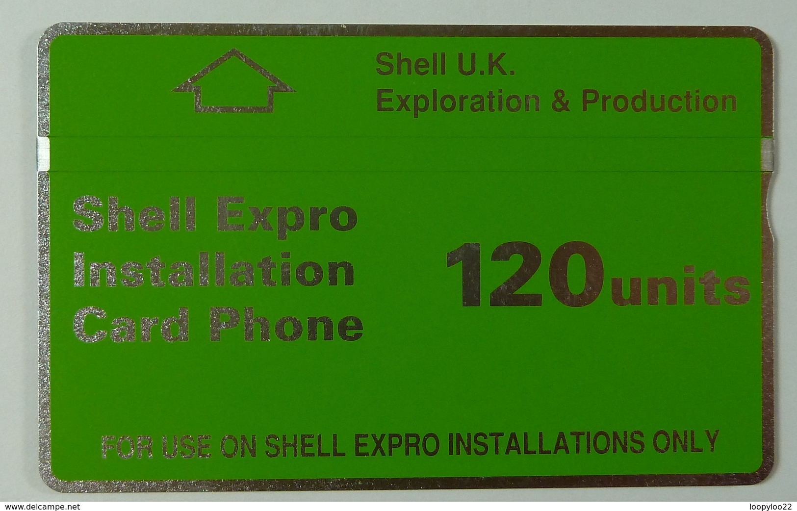 United Kingdom - BT - 120 Units - CUR002 - 128H - Shell Expro - Mint - [ 2] Oil Drilling Rig