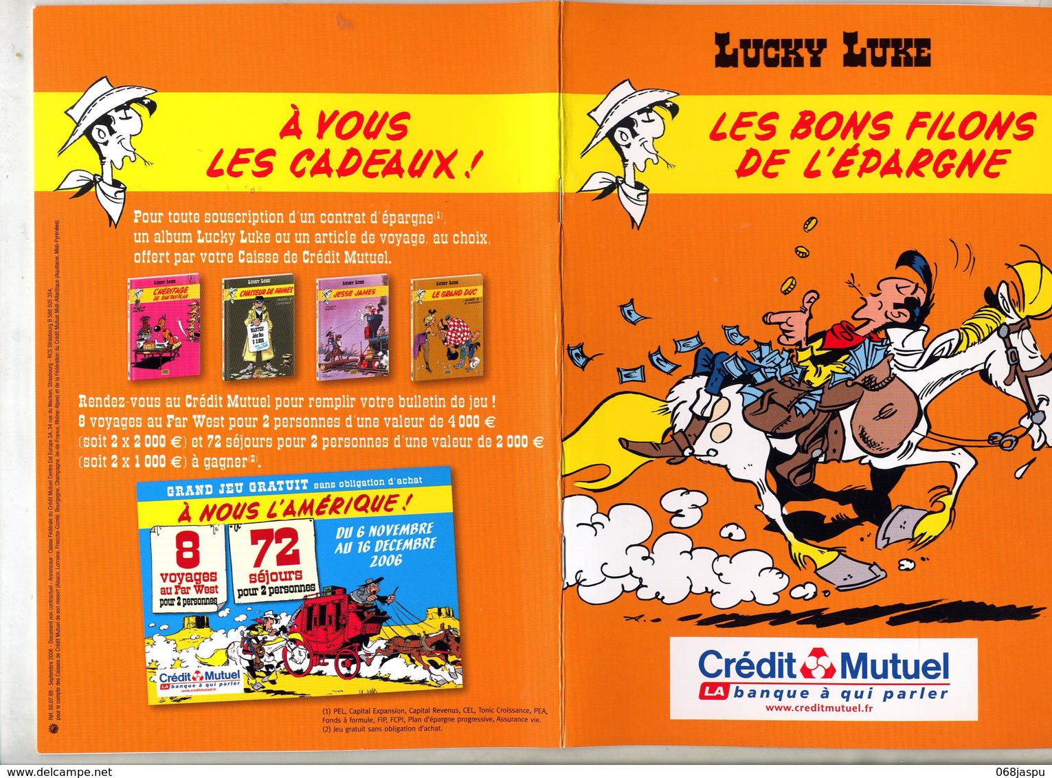 Livret Banque Cmdp Filons Epargne Theme Lucky Luck 25 Pages - Autres & Non Classés