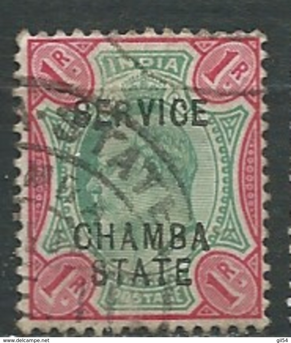 Chamba   - Service  - Yvert N° 21 Oblitéré   Po60446 - Chamba