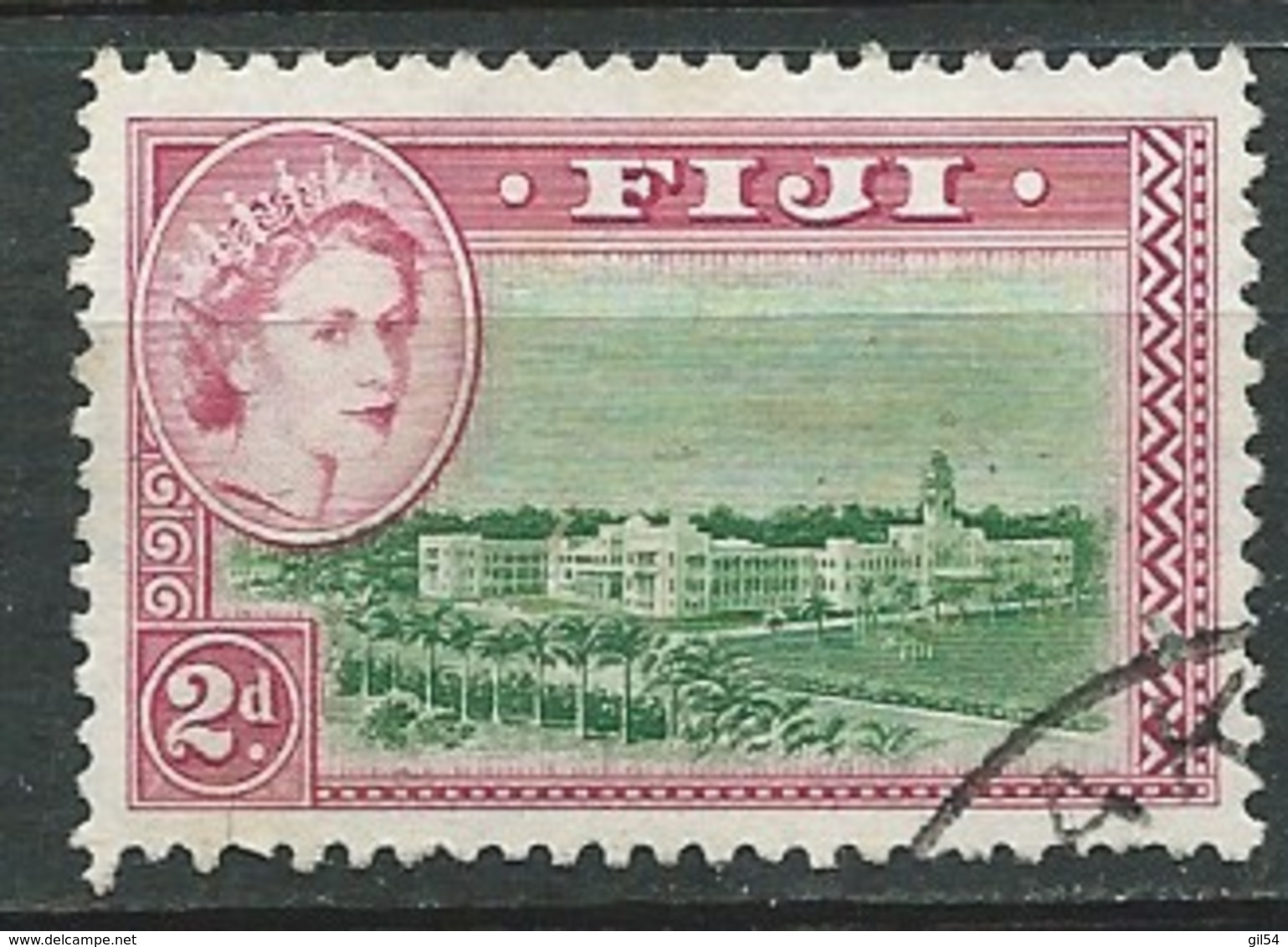 Fidji  -   - Yvert N° 138 Oblitéré   Po60458 - Fiji (...-1970)