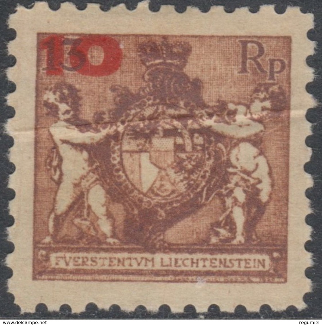 Liechtenstein 0061b ** MNH. 1924. Dent 9 1/2 - Neufs