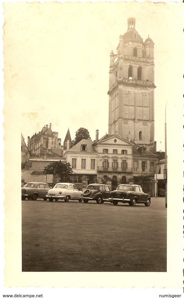 FRANCE  - ( Indre - Loire )  Tour Saint Antoine à Loches   ( Photo: Format 12 X 7.5 ) - Lieux