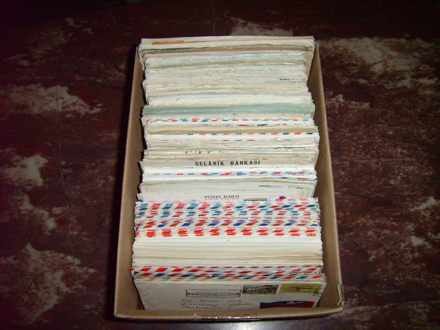 Briefekiste Türkei Mit 400 Bedarfsbriefen Und Bedarfskarten / Siehe 20 Photos - Colecciones & Series