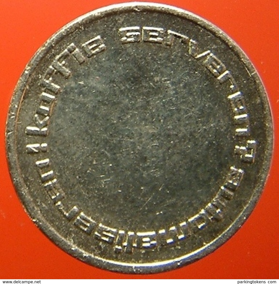 KB026-3 - AUTOMATIC HOLLAND  - Dordrecht - WM/B 20.0mm - Koffie Machine Penning - Coffee Machine Token - Professionals/Firms