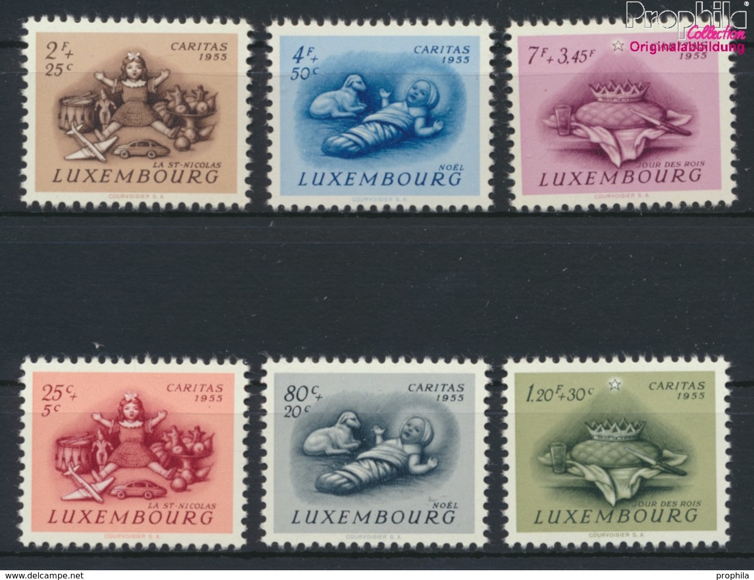 Luxemburg 541-546 (kompl.Ausg.) Postfrisch 1955 Brauchtum (9256332 - Ungebraucht