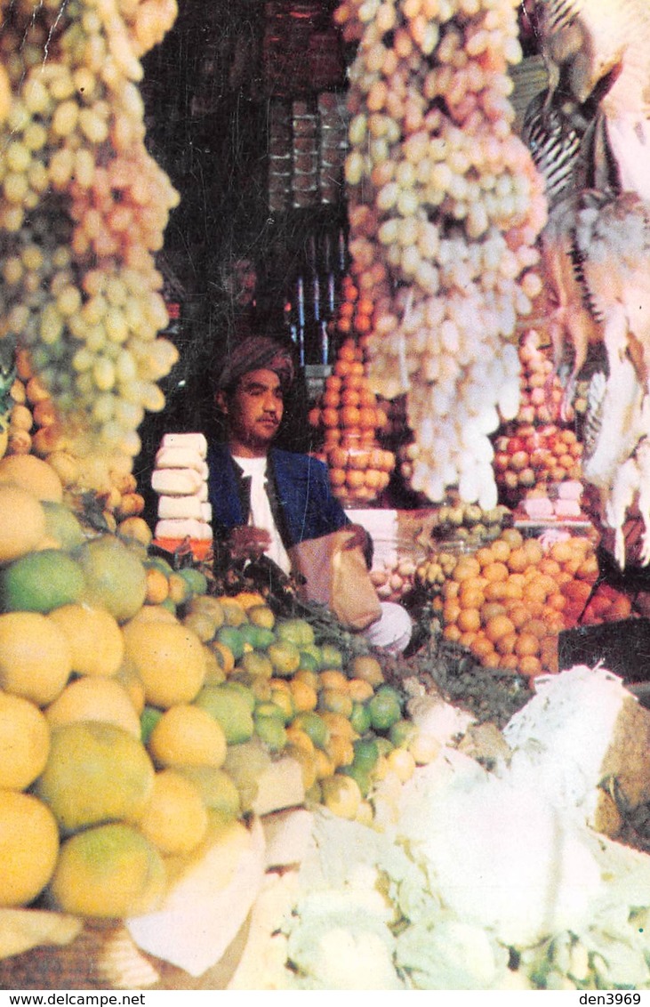 Afghanistan - KABOUL - Fruit Bazaar - Timbre - Par Avion - Afghanistan