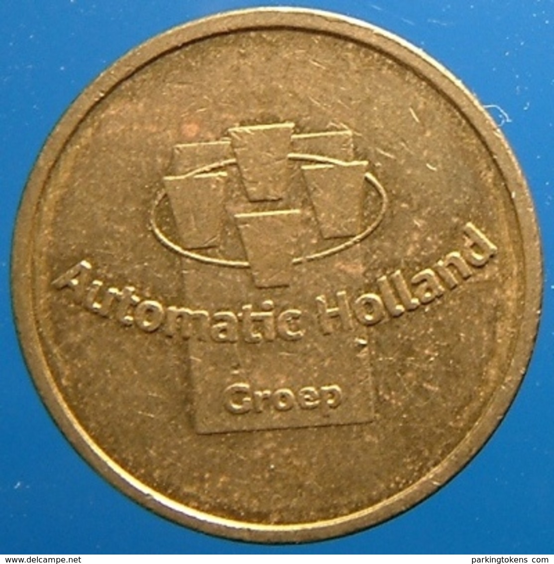 KB026A-2 - AUTOMATIC HOLLAND GROEP  - Dordrecht - B 22.0mm - Koffie Machine Penning - Coffee Machine Token - Firma's