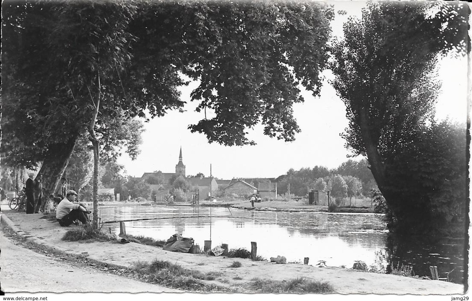 Frankrijk/France, Le Thillay, Le Lac, Ca. 1960 - Andere & Zonder Classificatie