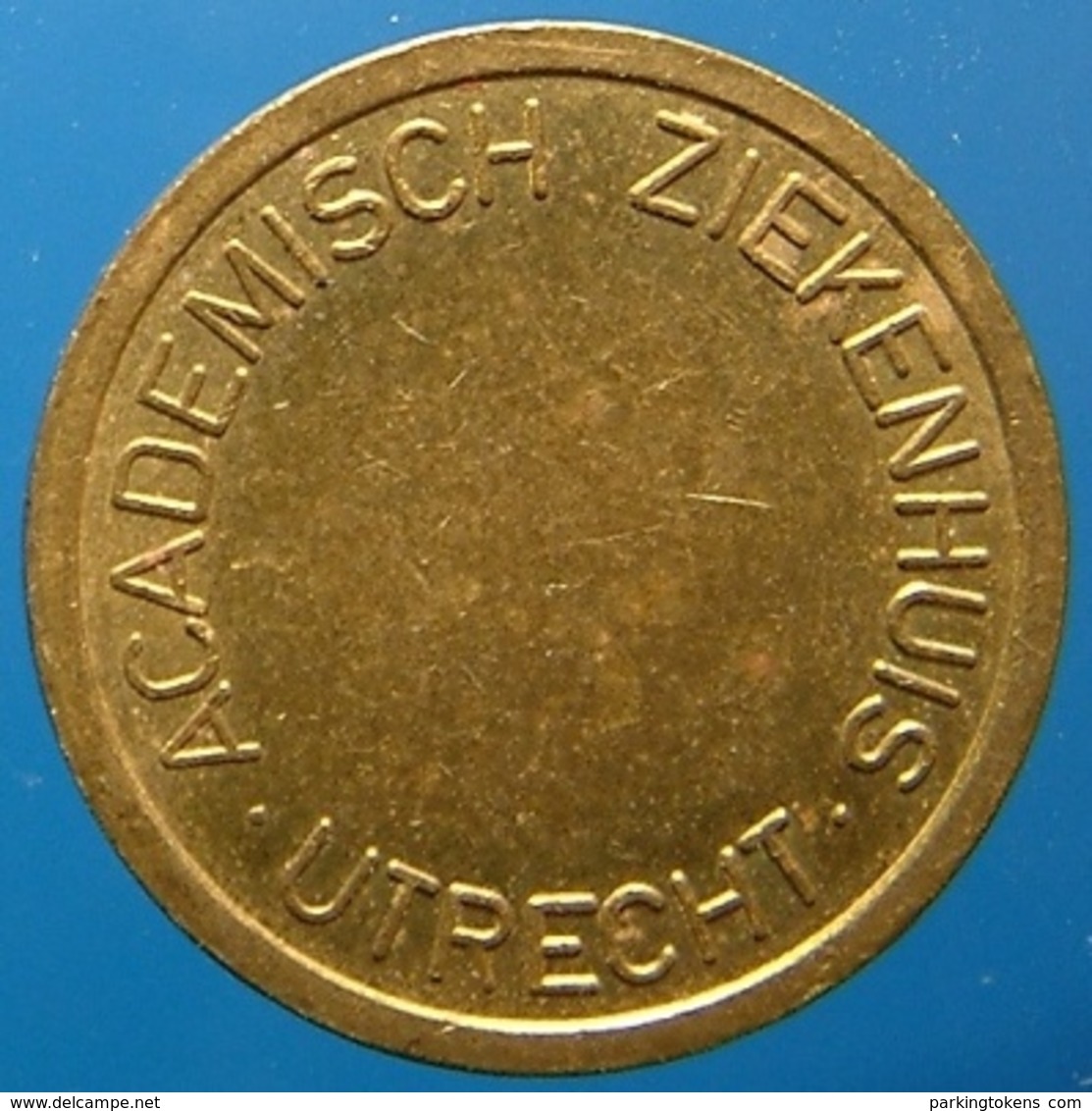 KB031-1 - AZU Ziekenhuis Hospital - Utrecht - B 22.0mm - Koffie Machine Penning - Coffee Machine Token - Firma's