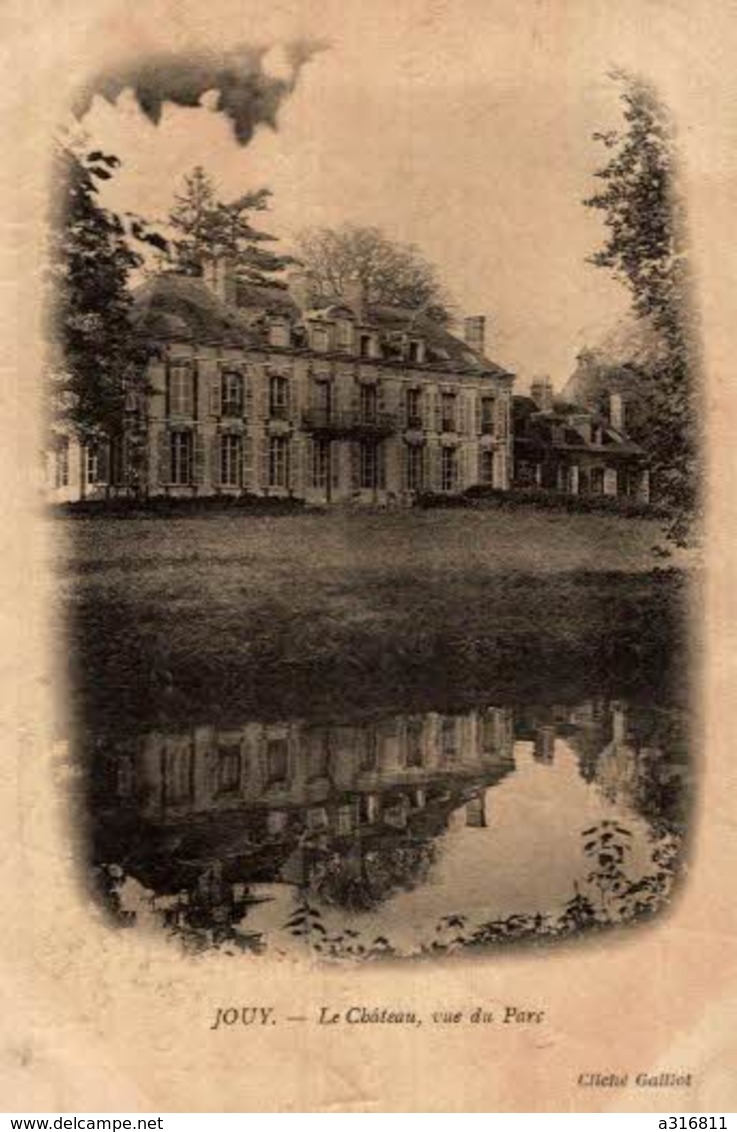 JOUY LE CHATEAU- VUE DU PARC - Jouy