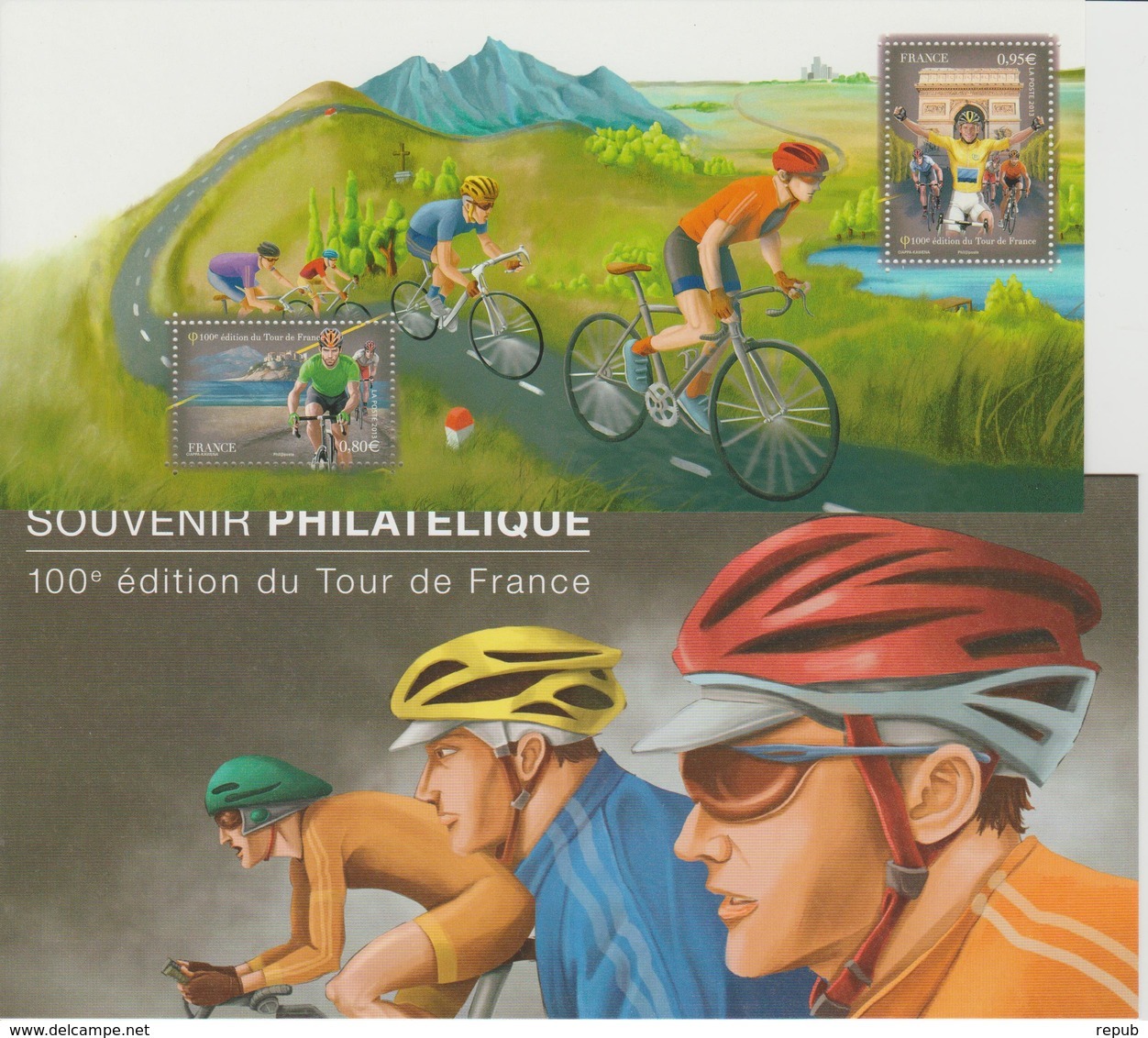 Bloc Souvenir 81 Centenaire Tour De France Neuf Avec Carton - Blocs Souvenir