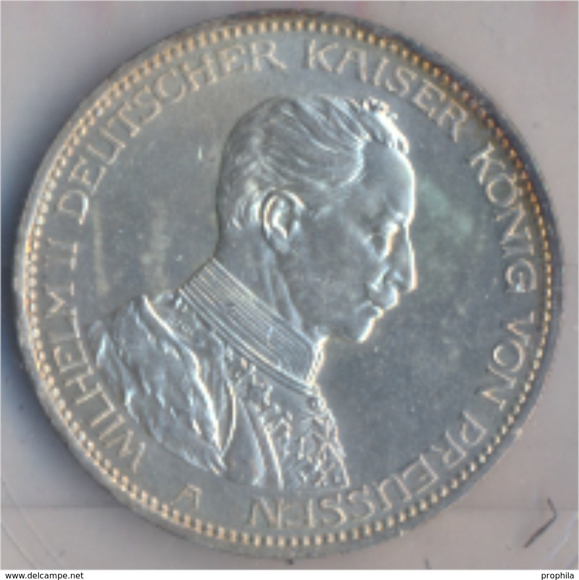Deutsches Reich Jägernr: 113 1914 A Sehr Schön Silber 1914 3 Mark Preussen Wilhelm II. (9157977 - 2, 3 & 5 Mark Silber