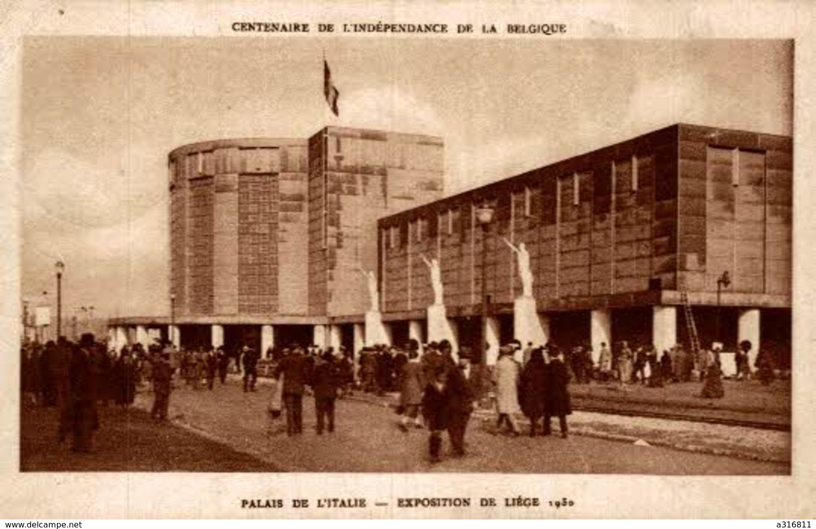 CENTENAIRE DE L'INDEPENDANCE DE LA BELGIQUE . EXPOSITION DE LIEGE 1930 - Luik