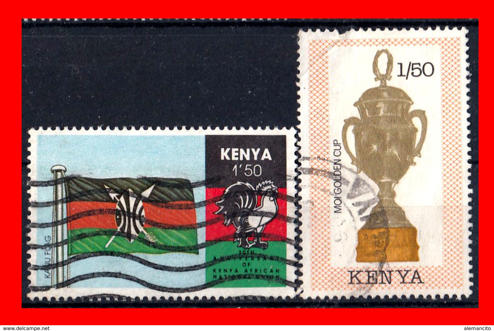 KENIA (AFRICA)  SELLOS AÑO 1963-90 - Kenia (1963-...)