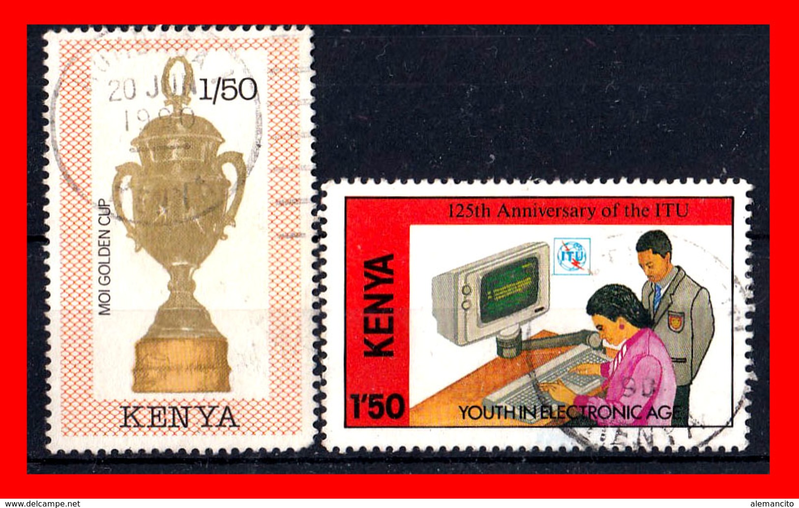 KENIA (AFRICA)  SELLOS AÑO 1963-90 - Kenia (1963-...)