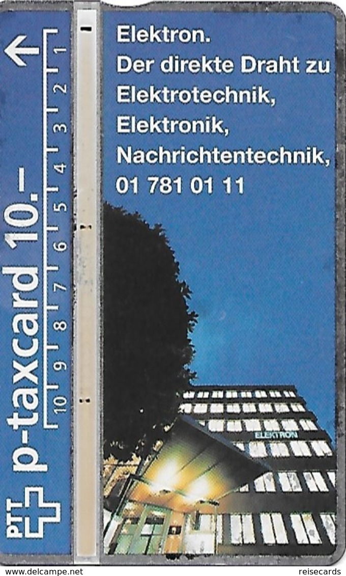 PTT P: KP-94/445 409L Elektron - Schweiz