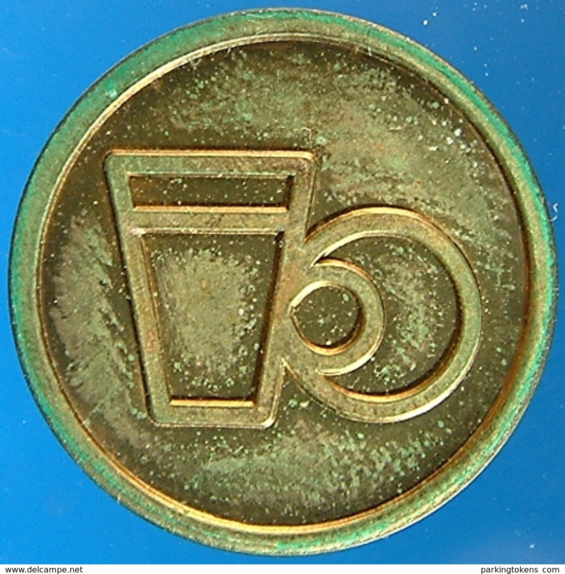 KB048-3a - BEVOLUX - Tilburg (thick Rim Large Letters) - B 20.0mm - Koffie Machine Penning - Coffee Machine Token - Firma's