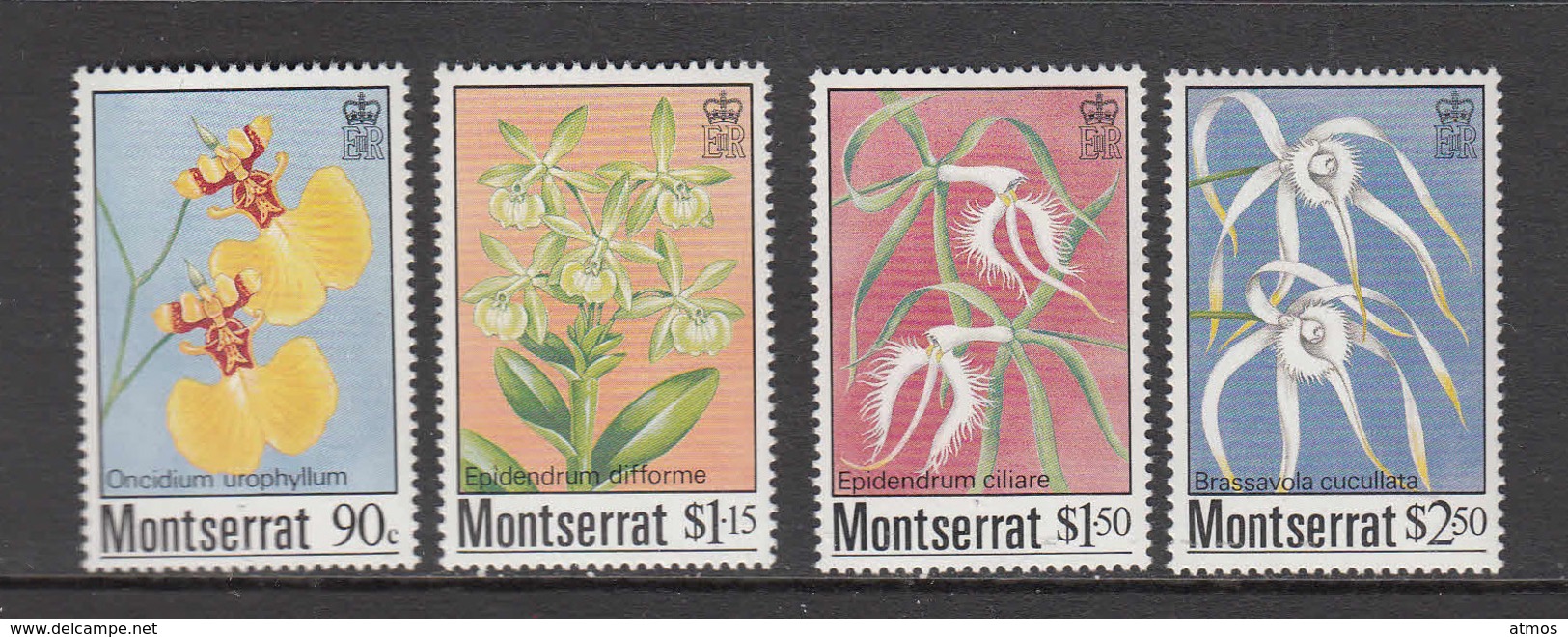 Monsterrat MNH Michel Nr 568/71 From 1985 Catw 5.00 EUR - Montserrat