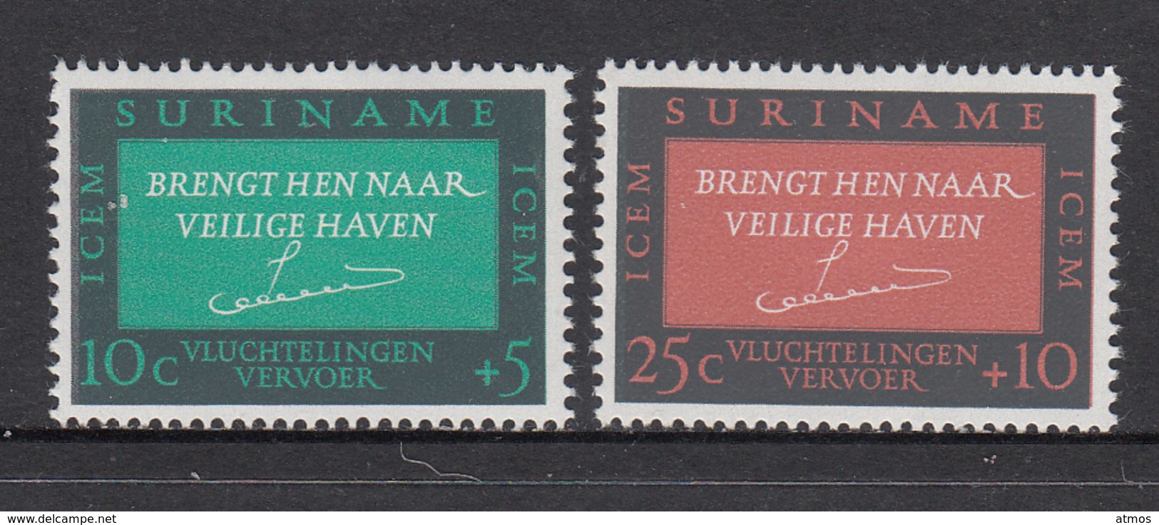Suriname MNH NVPH Nr 436/37 From 1966 / Catw 0.60 EUR - Suriname