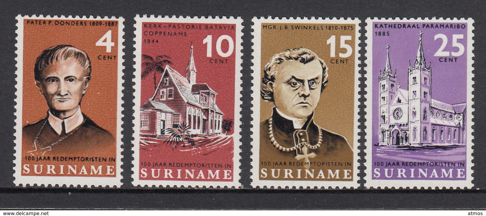 Suriname MNH NVPH Nr 449/52 From 1966 / Catw 1.20 EUR - Suriname