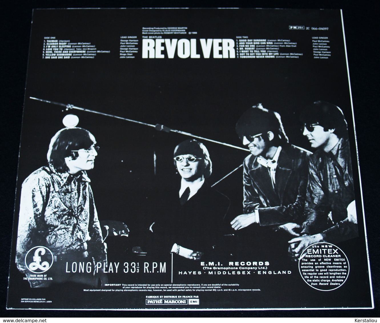 THE BEATLES – REVOLVER – LP – 1978 – 2C 066-04097 – ODEON / THE GRAMOPHONE CO.LTD - Rock