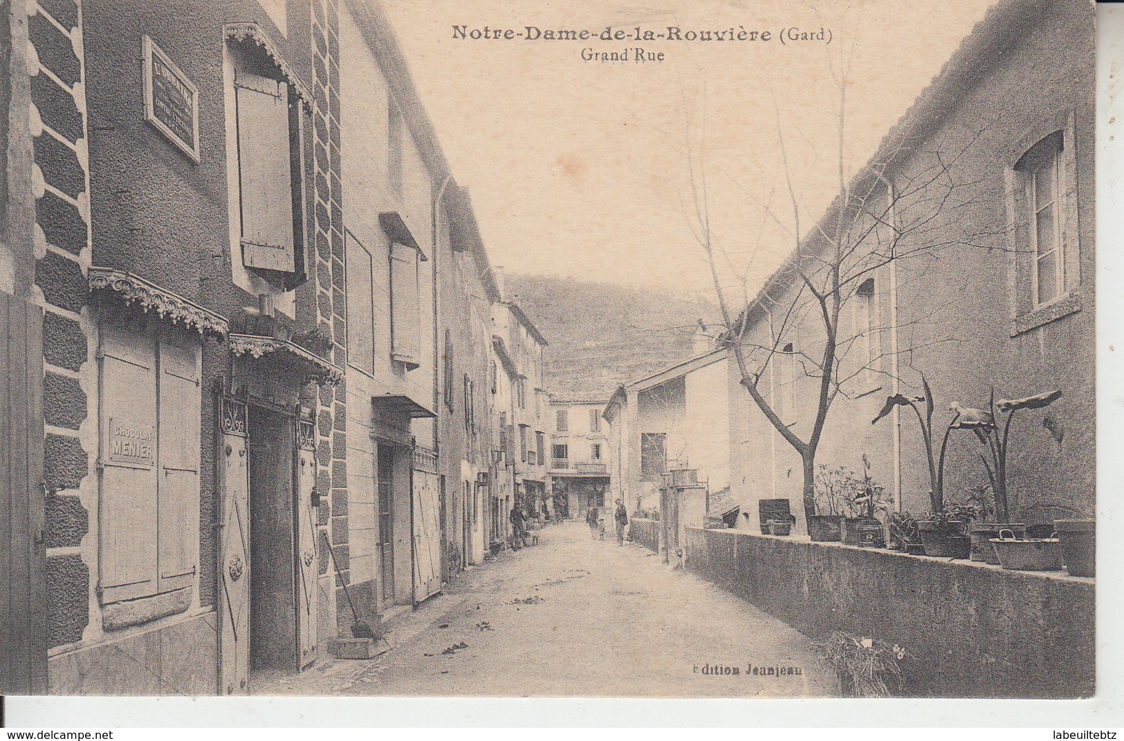 NOTRE DAME DE ROUVIERE ( Gard ) - Grand'Rue   PRIX FIXE - Notre-Dame-de-la-Rouvière