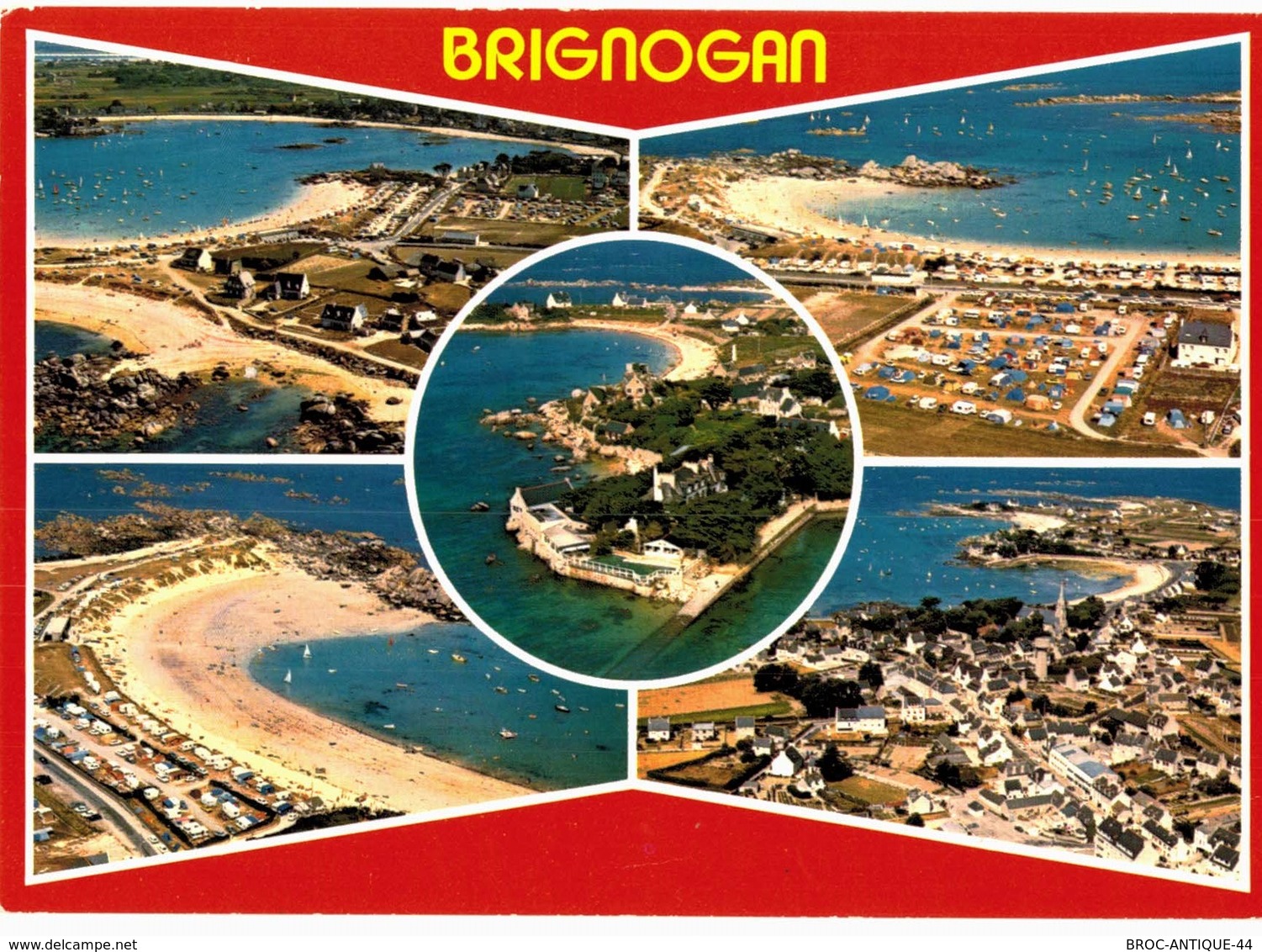 LOT N°1194 - LOT DE + 15 CARTES DE BRIGNOGAN-PLAGE