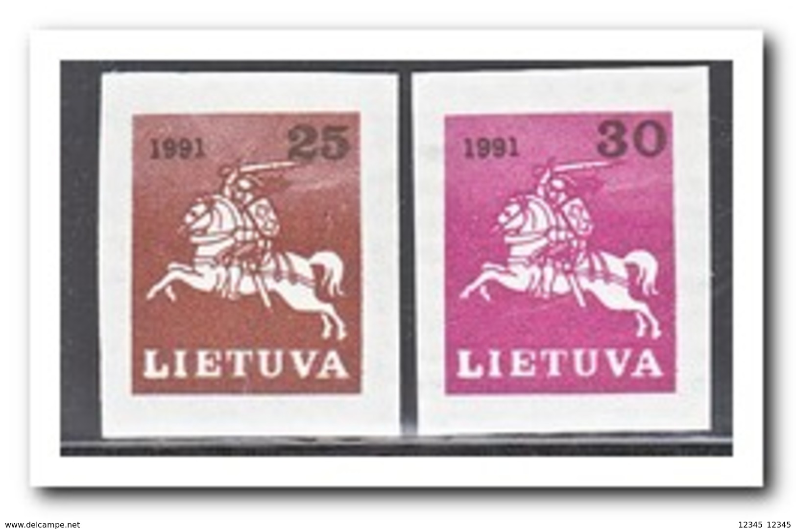 Litouwen 1991, Postfris MNH, Lithuanian Rider - Lituania