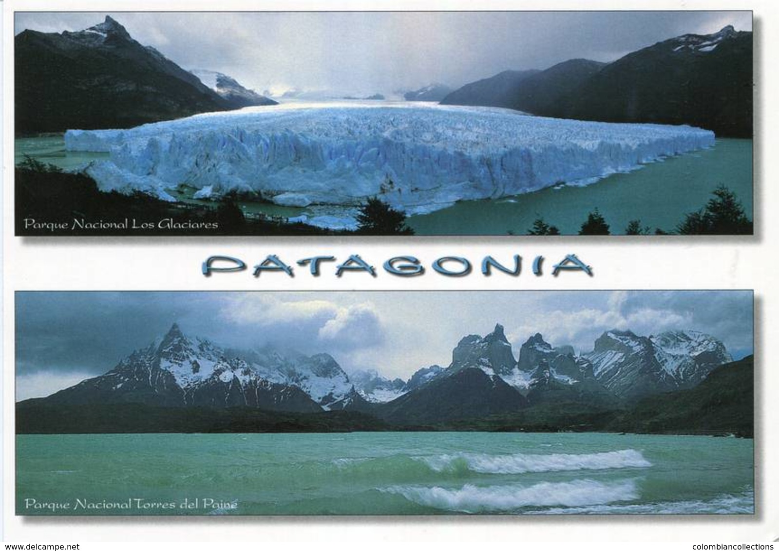 Lote PEP1269, Chile, Postal, Postcard, Patagonia, Mountain, Glaciar Perito Moreno, Paine - Chile