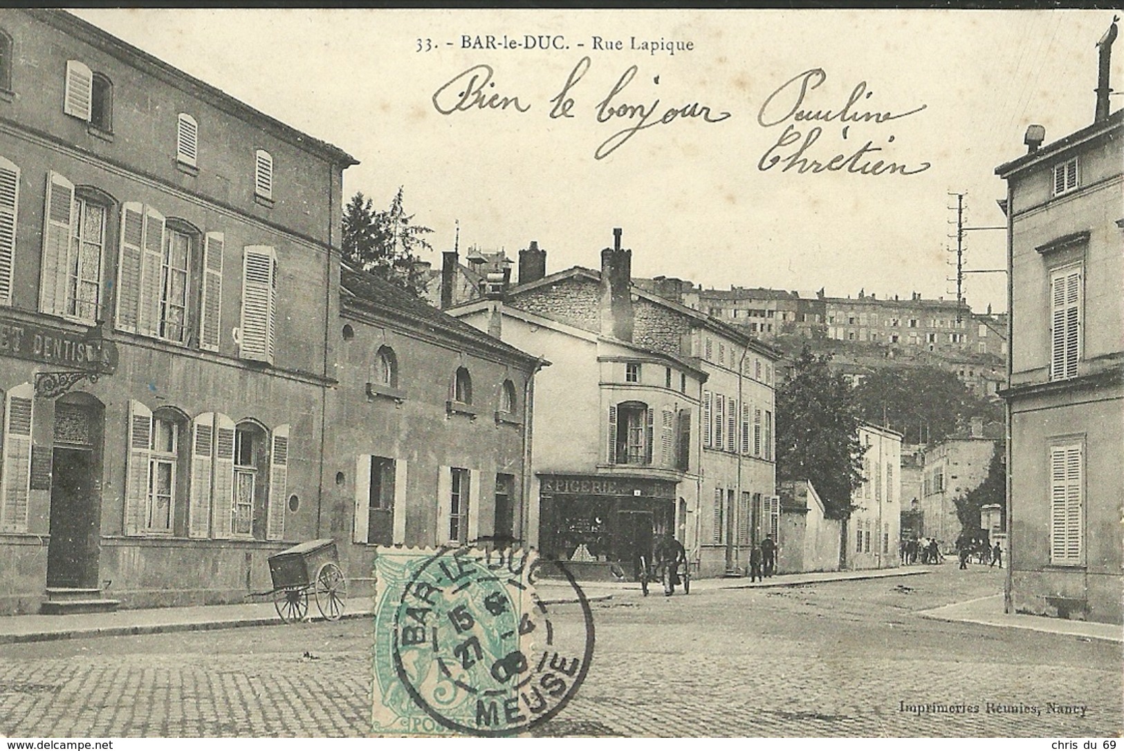 Bar Le Duc Rue Lapique - Bar Le Duc