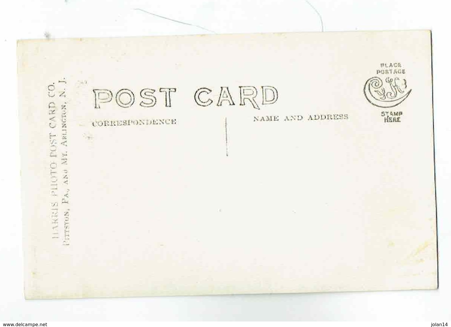 CPA USA Postcard Photo - Lake Hopatcong  Prospect Point - Harris Pittston & Arlington - Autres & Non Classés