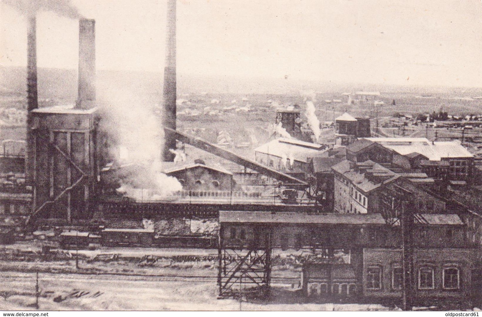 Seltene Alte  AK  UKRAINE / RUSSLAND - Donbass / Bergwerk Kadiewsky - Ca. 1930 Bis 1939 Gedruckt / 3000 Stück - Russie