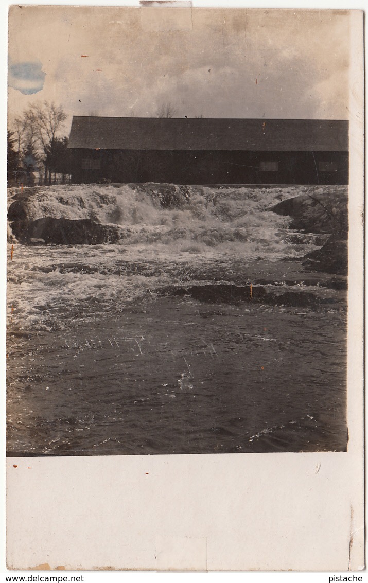 To Identify Real Photo Véritable - (?) Kingsey Falls Danville Area - Stock House - Simple Back VG Condition - 2 Scans - To Identify