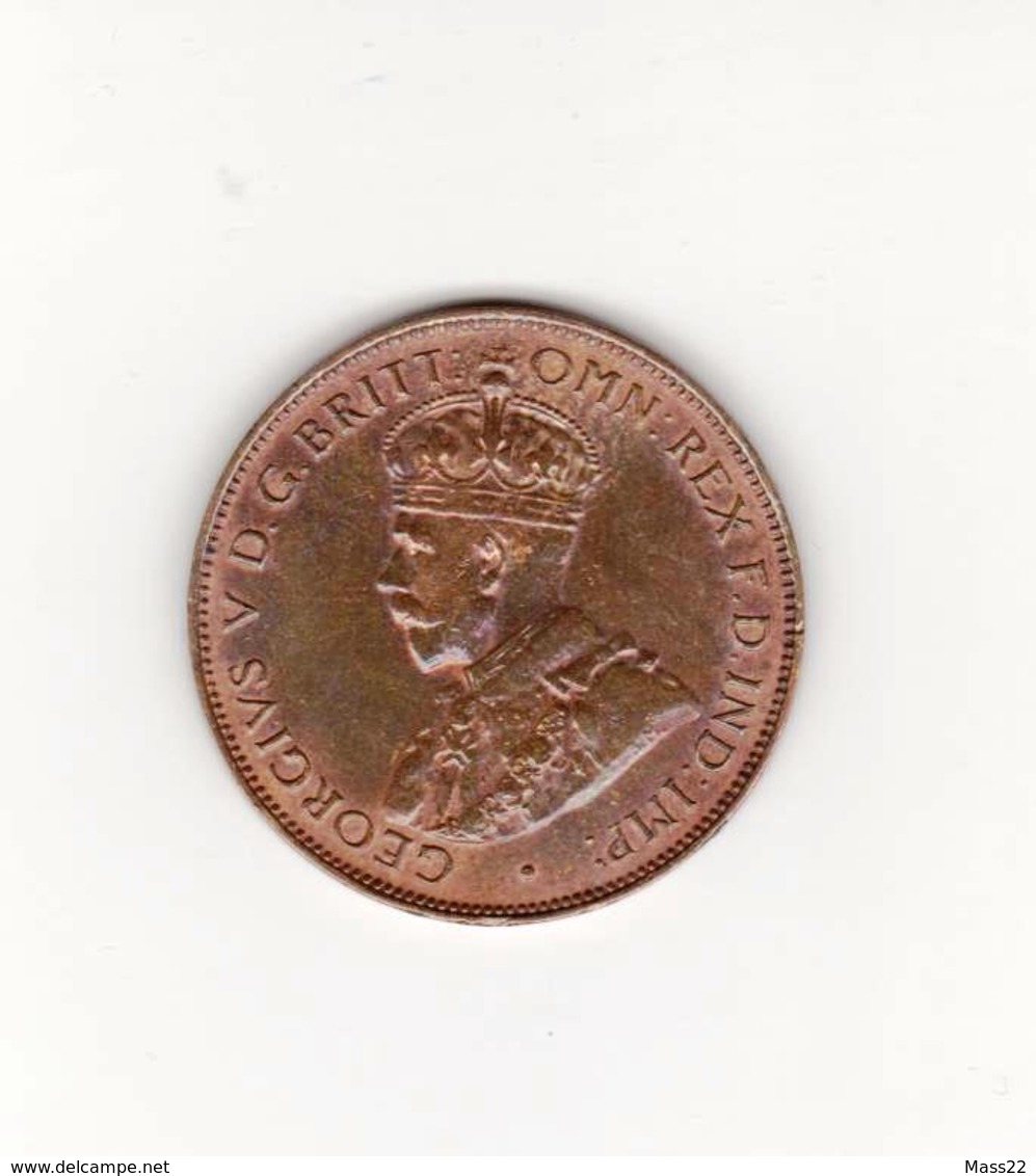 1/2 Penny 1936, King George V - ½ Penny