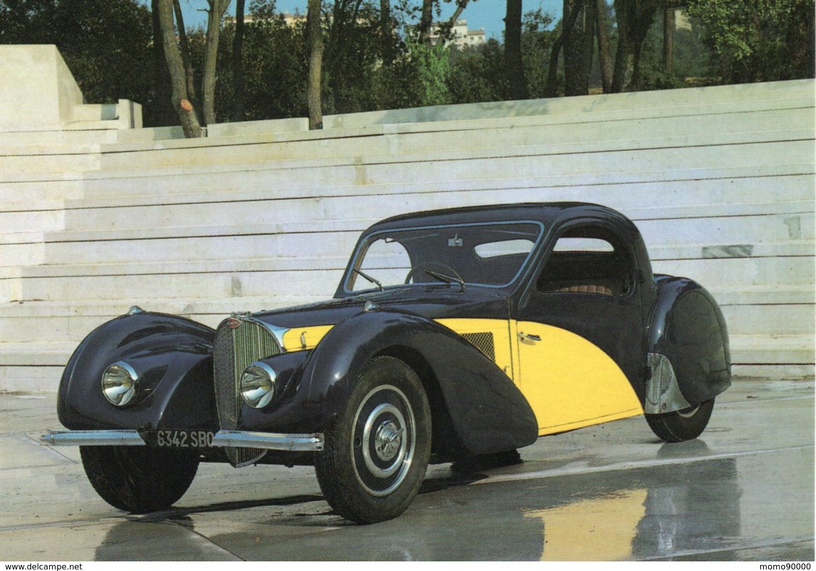 AUTOMOBILES : BUGATTI Atalante 57S, 8 Cylindres En Ligne - 3300 Cm3 - 200 Km/h - Voitures De Tourisme