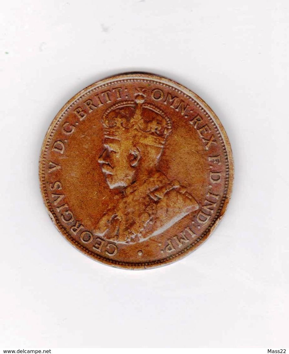 1 Penny 1915, King George V - Penny