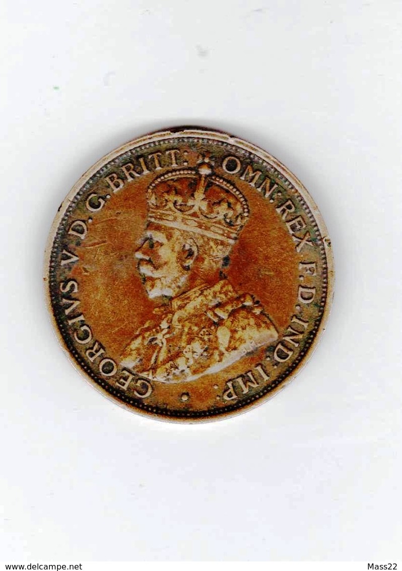 1 Penny 1913, King George V, VF+ - Penny