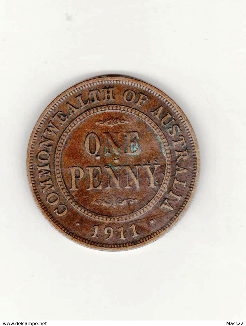 1 Penny 1911, King George V, VF+ - Penny