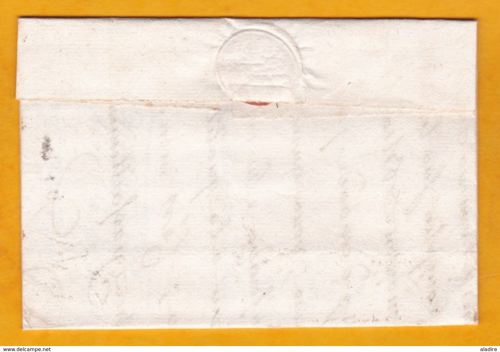 1749 - Marque Manuscrite De Paris  Sur LAC  Vers Brignolles / Brignoles, Var - Règne De Louis XV - 1701-1800: Précurseurs XVIII