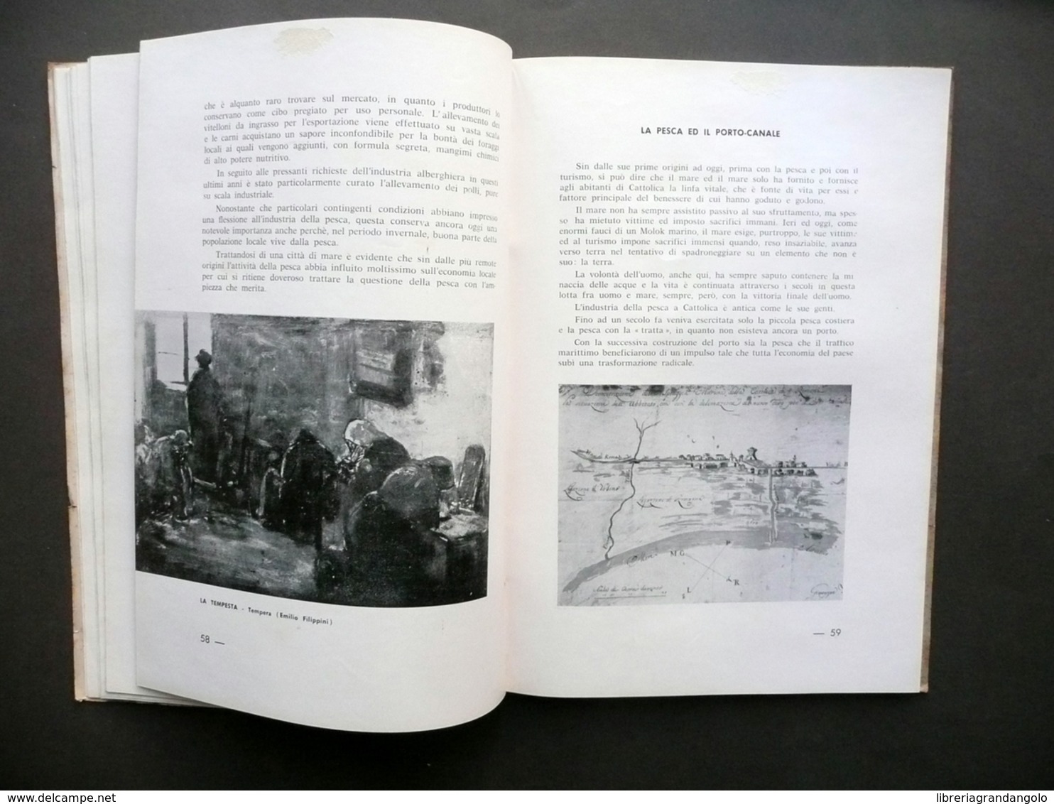 La Storia Di Cattolica Aroldo Ricipiuti Federici 1958 Storia Locale Romagna - Non Classificati